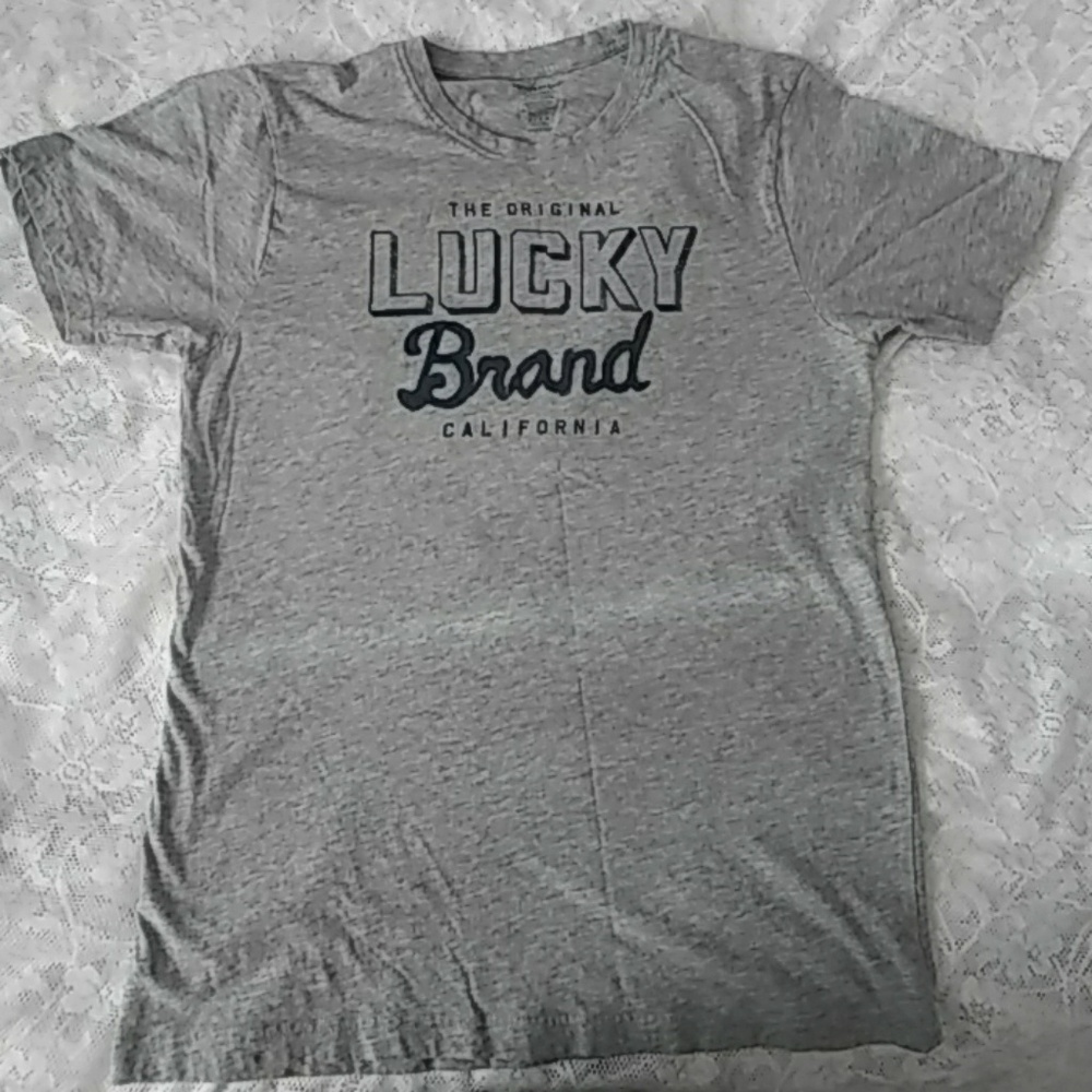 Lucky brand logo tee